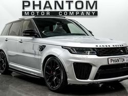 Silver Used 2019 Land Rover Range Rover Sport SVR SUV | £40,990 (Super price)