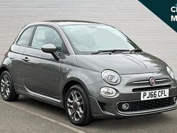 Grey Used 2016 Fiat 500 S Hatchback | £5,091 (Fair price)