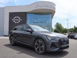 Grey Used 2022 Audi e-tron Black Edition SUV | £29,490 (A bit pricey)