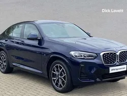 Blue Used 2022 BMW X4 M Sport SUV | £32,222 (Good price)