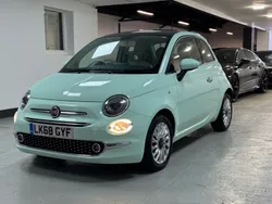 Green Used 2018 Fiat 500 Lounge Hatchback | £5,995 (Super price)