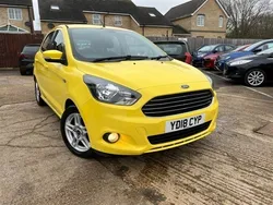 Yellow Used 2018 Ford Ka Zetec Hatchback | £7,980 (Fair price)