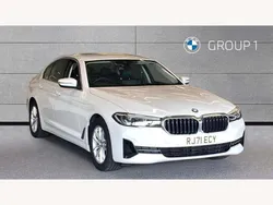 White Used 2021 BMW 520 Comfort Edition Sedan | £25,450 (Fair price)