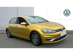 Yellow Used 2018 VW Golf VII SE Hatchback | £12,061 (Fair price)