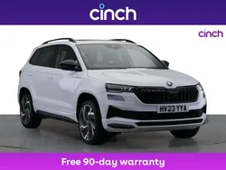 White Used 2023 Skoda Karoq SportLine SUV | £21,649 (Fair price)