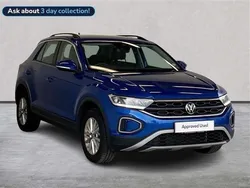Blue Used 2023 VW T-Roc Life SUV | £22,545 (Fair price)