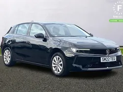 Black Used 2022 Vauxhall Astra Design Edition Hatchback | £14,099 (Good price)
