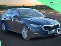 Petrol blue metallic Used 2022 Skoda Octavia SE Technology Estate | £17,456 (Fair price)