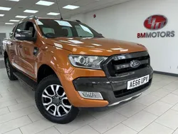 Orange Used 2016 Ford Ranger Wildtrack Pickup | £14,295 (Fair price)