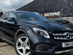 Black Used 2018 Mercedes GLA250 AMG line SUV | £17,000 (Fair price)