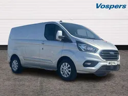 Silver Used 2021 Ford Transit Custom Limited Van | £21,474 (A bit pricey)