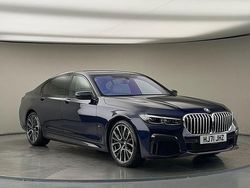 Tansanitblau ii metallic Used 2021 BMW 730 M Sport Sedan | £32,650 (Fair price)
