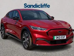 Red Used 2021 Ford Mustang Mach-E Standard Range SUV | £18,800 (Fair price)