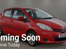 Red Used 2012 Toyota Yaris Multidrive S Hatchback | £6,995 (Fair price)