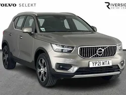 Pebble grey Used 2021 Volvo XC40 Inscription SUV | £24,450 (Fair price)