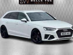 White Used 2020 Audi A4 S-Line Estate | £18,495 (Fair price)