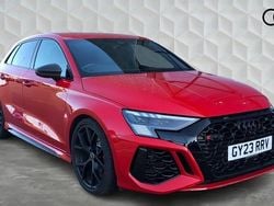 Red Used 2023 Audi RS3 Sportback Advanced Hatchback | £51,250 (Fair price)