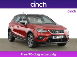 Red Used 2017 Seat Arona XCELLENCE SUV | £9,999 (Fair price)