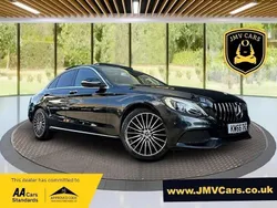 Black Used 2017 Mercedes C200 Premium Plus Sedan | £16,975 (Fair price)