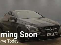 Black Used 2016 Mercedes CLA180 AMG Sedan | £13,949 (Fair price)