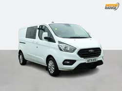 White Used 2022 Ford Transit Custom Limited Van | £19,495 (Fair price)