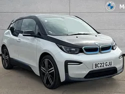 Capparis white with bmw i blue highlight Used 2022 BMW i3 Comfort Edition Hatchback | £14,369 (Fair price)