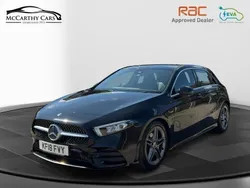 Black Used 2018 Mercedes A200 AMG line Hatchback | £17,295 (Fair price)