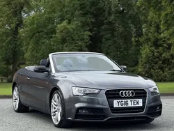 Grey Used 2016 Audi A5 Cabriolet S-Line Cabriolet | £10,595 (Fair price)