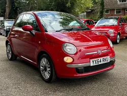 Red Used 2014 Fiat 500 Lounge Hatchback | £5,850 (Fair price)