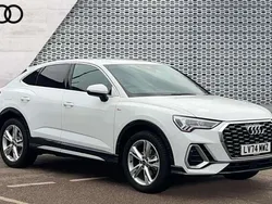 White Used 2024 Audi Q3 S-Line SUV | £33,860 (Fair price)