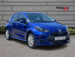 Blue Used 2022 Toyota Yaris Hybrid Hatchback | £15,999 (Good price)