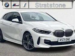 White Used 2022 BMW 118 M Sport Hatchback | £19,450 (Fair price)