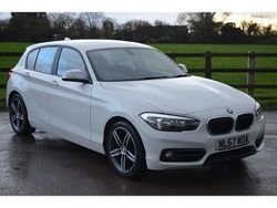 White Used 2017 BMW 118 Sport Line Hatchback | £8,789 (Fair price)