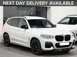 White Used 2018 BMW X3 M Sport SUV | £23,450 (Fair price)