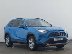 Blue Used 2020 Toyota RAV4 Hybrid SUV | £21,498 (Super price)