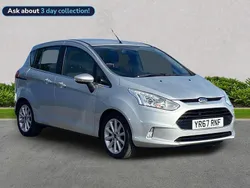 Silver Used 2017 Ford B-MAX Titanium MPV | £7,272 (Fair price)