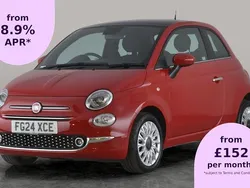 Red Used 2024 Fiat 500 S Hatchback | £11,510 (Fair price)