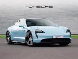 Blue Used 2021 Porsche Taycan Sedan | £46,800 (Good price)