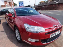 Red Used 2009 Citroën C5 Exclusive Sedan | £3,695
