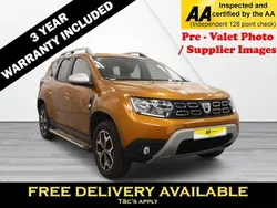 Orange Used 2019 Dacia Duster Prestige SUV | £10,795 (Fair price)