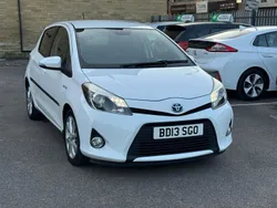White Used 2013 Toyota Yaris Hybrid Hatchback | £7,500 (Fair price)