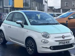 White Used 2018 Fiat 500 Collezione Hatchback | £8,552 (Fair price)