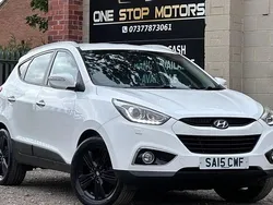 White Used 2015 Hyundai ix35 Premium SUV | £4,995 (Good price)