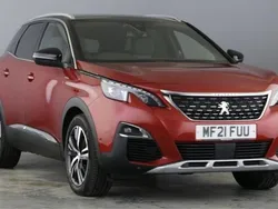 Red Used 2021 Peugeot 3008 GT-line Hatchback | £16,000 (Good price)