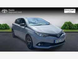 Grey/black Used 2018 Toyota Auris Hybrid Design Hatchback | £12,620 (Fair price)