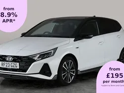 White Used 2023 Hyundai i20 N Line Hatchback | £14,156 (Fair price)