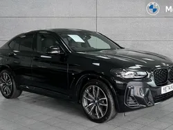 Black sapphire Used 2024 BMW X4 M Sport SUV | £46,800 (Fair price)