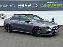 Grey Used 2022 Mercedes A200 AMG Line Premium Plus Sedan | £25,880 (Expensive)