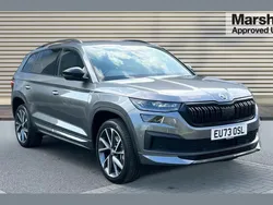 Grey Used 2023 Skoda Kodiaq SportLine SUV | £33,669 (Fair price)