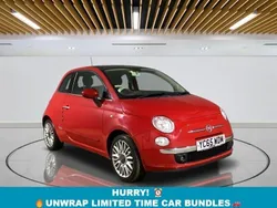 Red Used 2015 Fiat 500 Lounge Hatchback | £5,149 (Fair price)